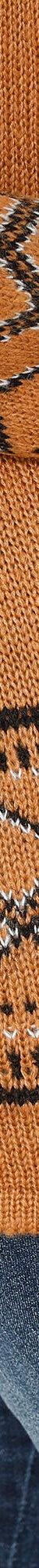 Capevest in jacquard, opstaande hals (hazelnootbruin) Capevest in jacquard, opstaande hals (hazelnootbruin)